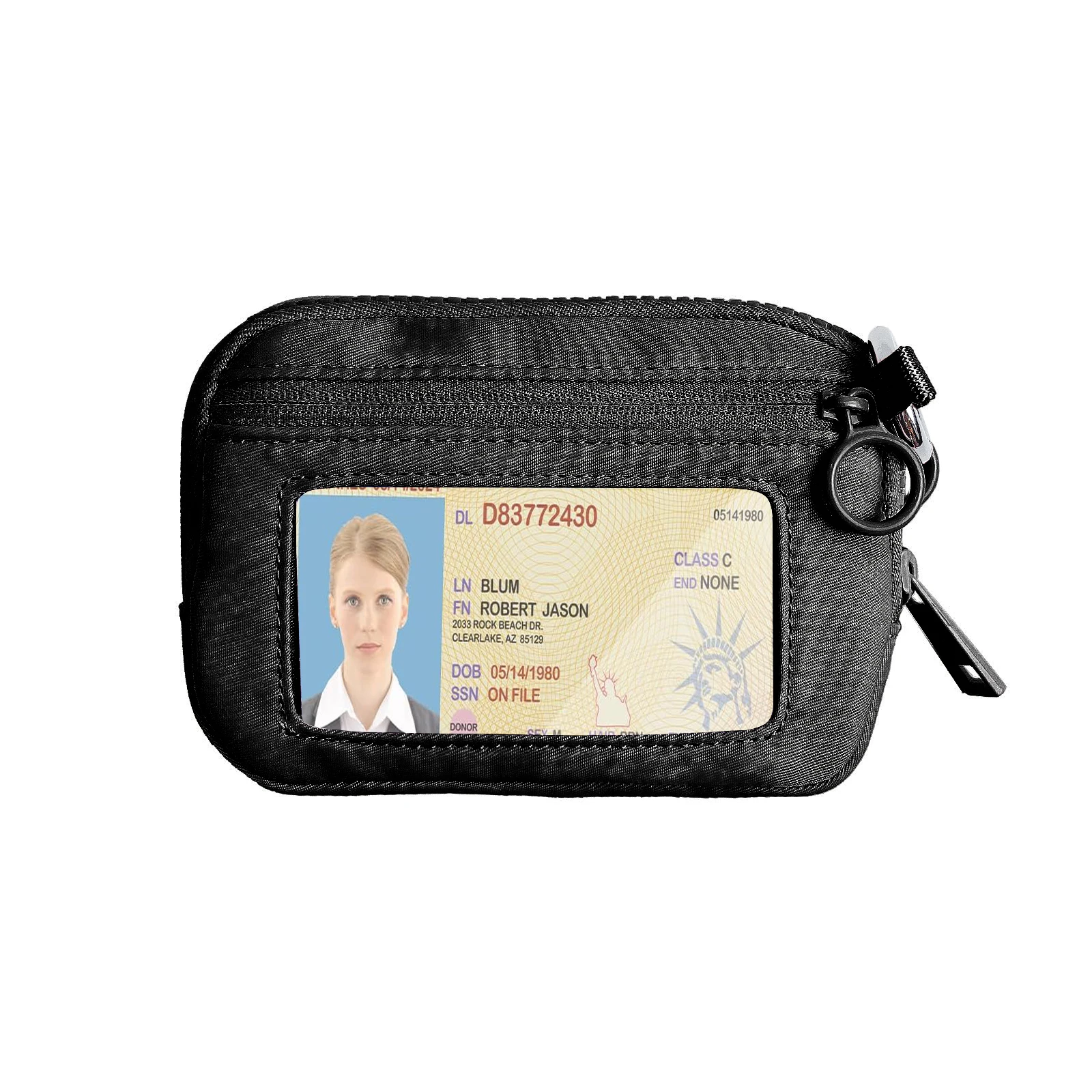 Coin Bag Storagebag Lipstick Headphone Bag Portable Retro Versatile Storage Bags Gift Card Minimalist Zero Wallet Rfid Wallet