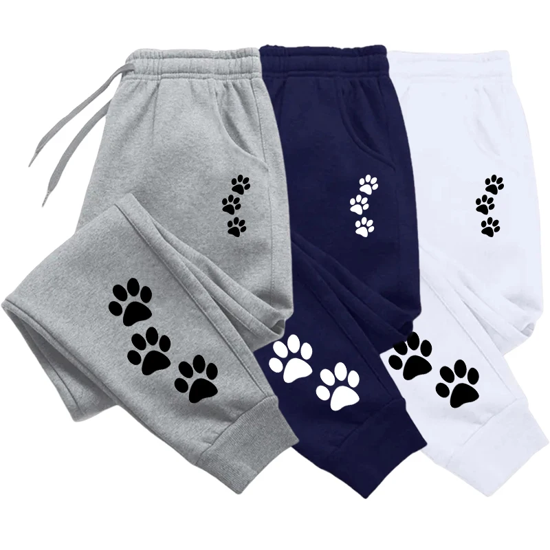 Womens Printing Sweatpants Fashion Casual Jogging Fitness Sport Trousers Street Versatile High Quality Soft Elastic Waist Pants