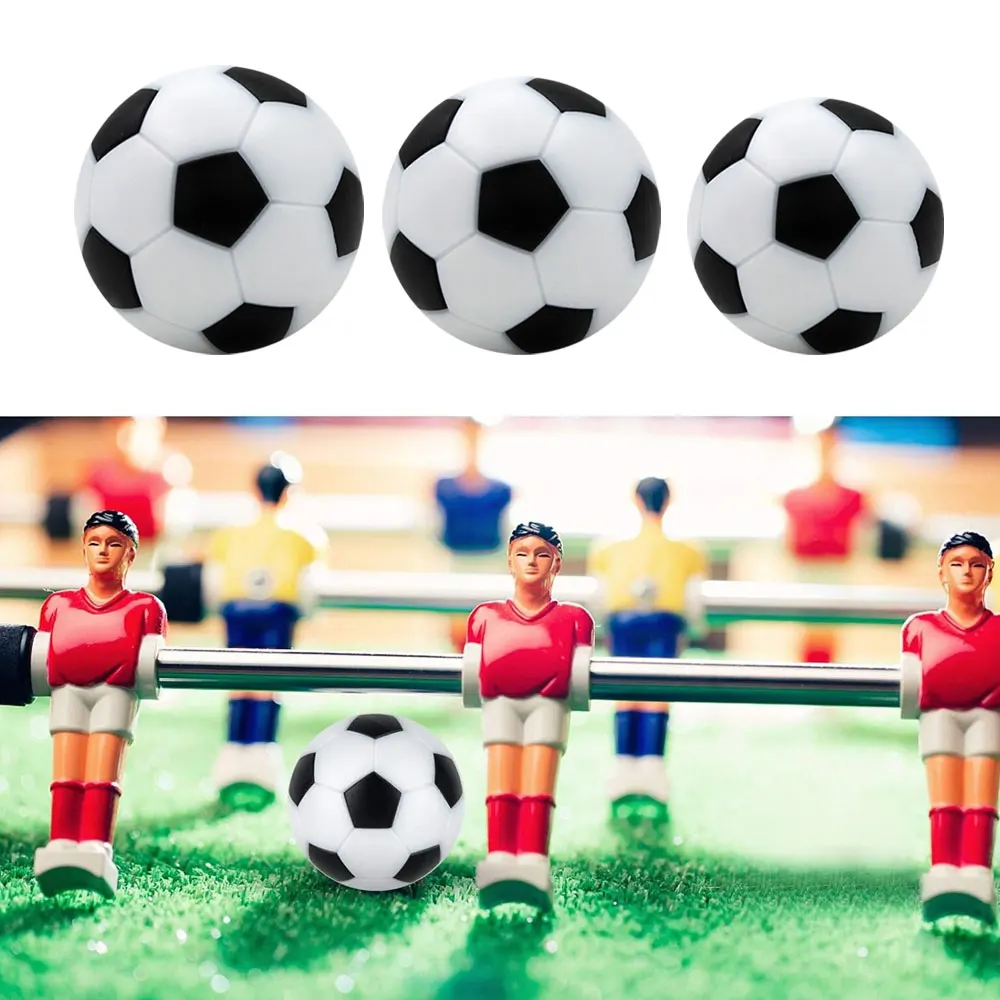 2pcs Resin Foosball Soccer Table Ball Indoor Games Football 28mm 32mm 36mm Table Football Games Ball Foosball Parts