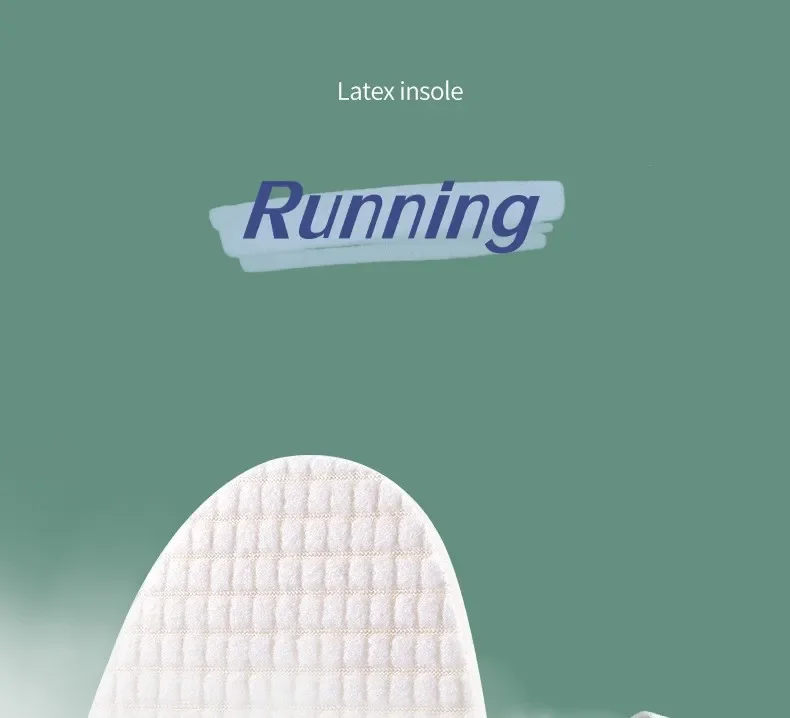 Latex Insoles for Shoes Soft Shoe Pads for Plantar Fasciitis Memory Foam Templates Pad Woman Man Step in The Shit Insole Instert
