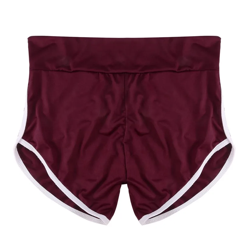High Waist Shorts Women Exercise Sexy Hips Push Up Sportswear Quick-drying Running Casual Shorts Tights Skinny Yoga Pants Black
