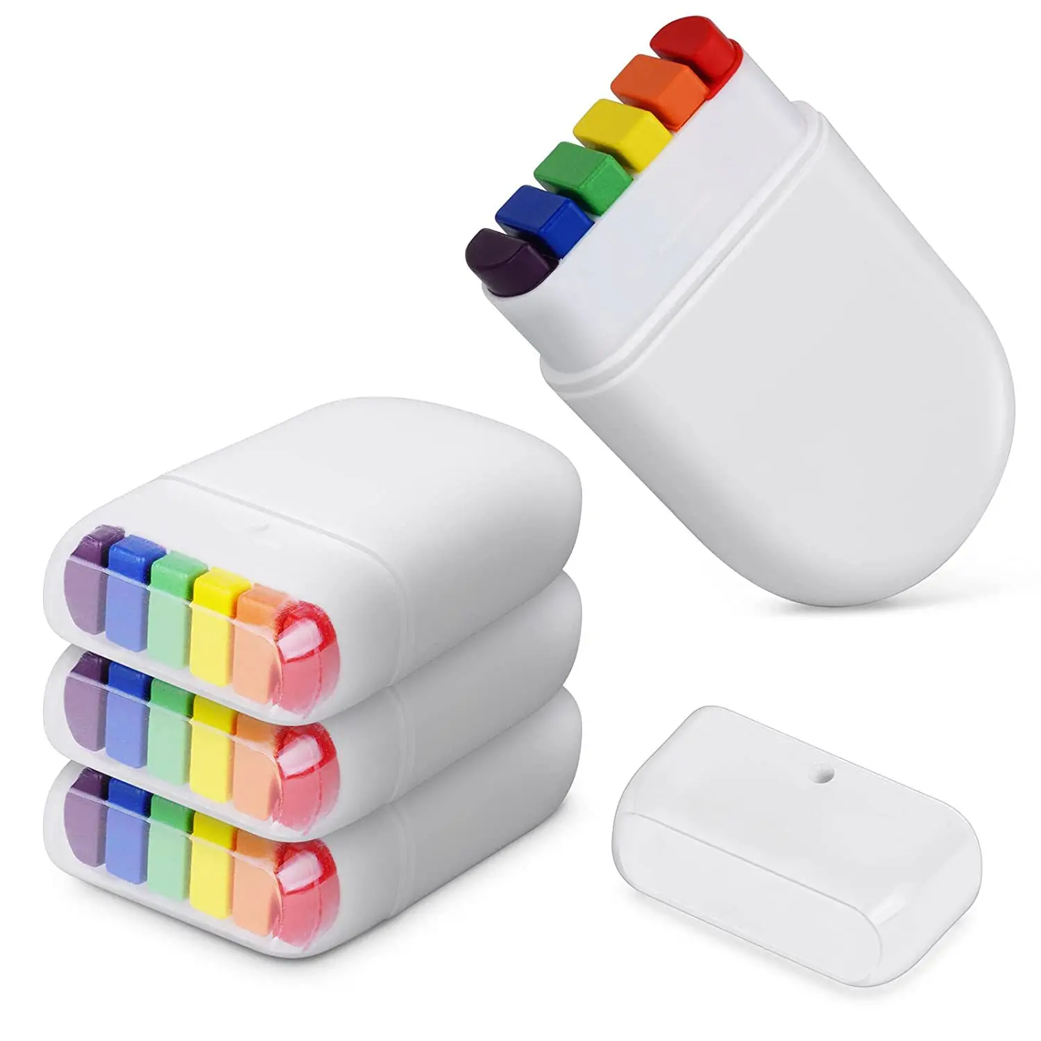 6 Color Water-color Pen Rainbow Face Color Stick Removable Portable Body Versatile Color Stick DIY Face Painting