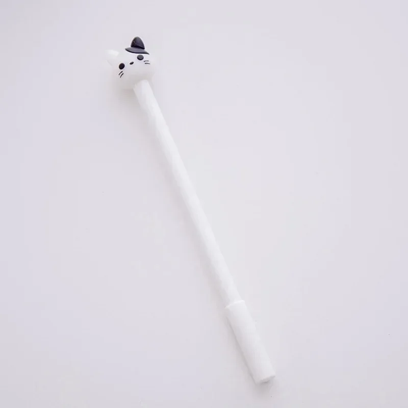 10Pcs/lot Creative Cartoon Cat Claw Neutral Pen Black Student Neutral Pens Stationery Art Writing Supplies Office Accessories