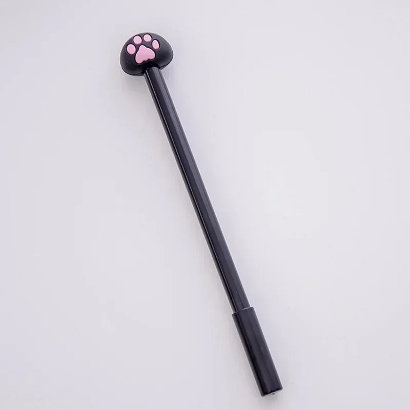 10Pcs/lot Creative Cartoon Cat Claw Neutral Pen Black Student Neutral Pens Stationery Art Writing Supplies Office Accessories