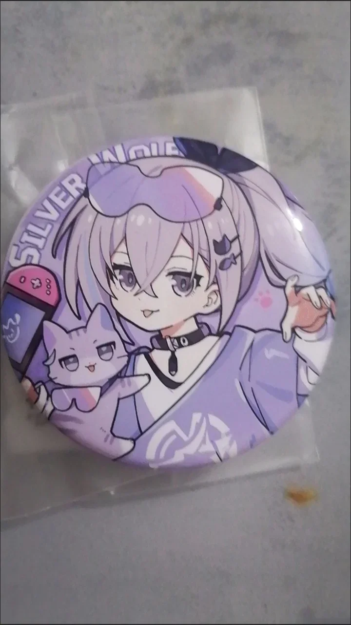 Children's Day Honkai:Star Rail Blade Kafka Children Cats Pattern Pin Badge Backpack Icon Button Laser Brooch Accessories Gifts
