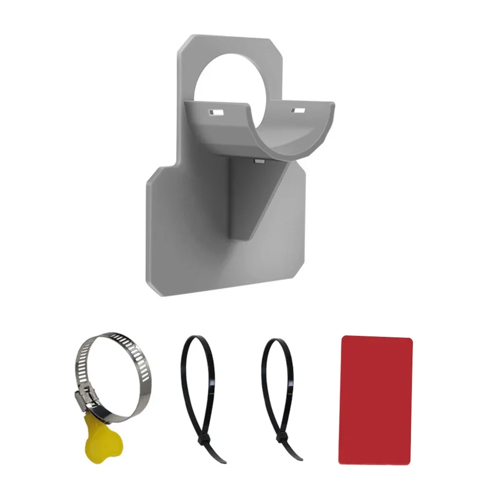 2PCS Swimming Pool Pipe Fixing Holder Support for Intex Above Ground Pool 30-38mm Hose Outlet Mount Bracket with Cable Tie Clamp