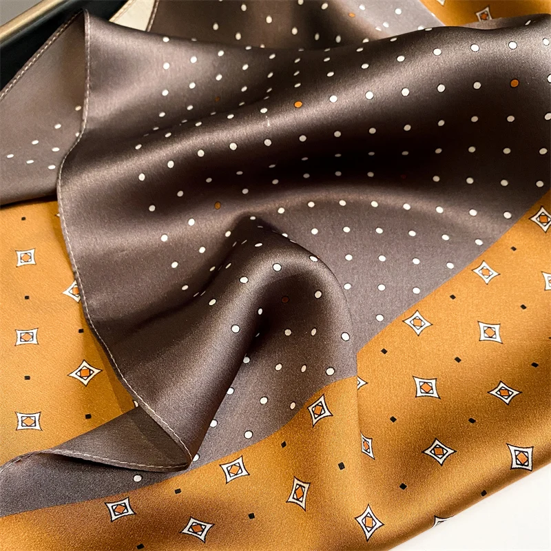 100% Real Silk Scarf New Natural Shawl Wraps Women Ladies Fashion Scarves Foulard Bandana Square Headband Hijab Poncho Pashmina