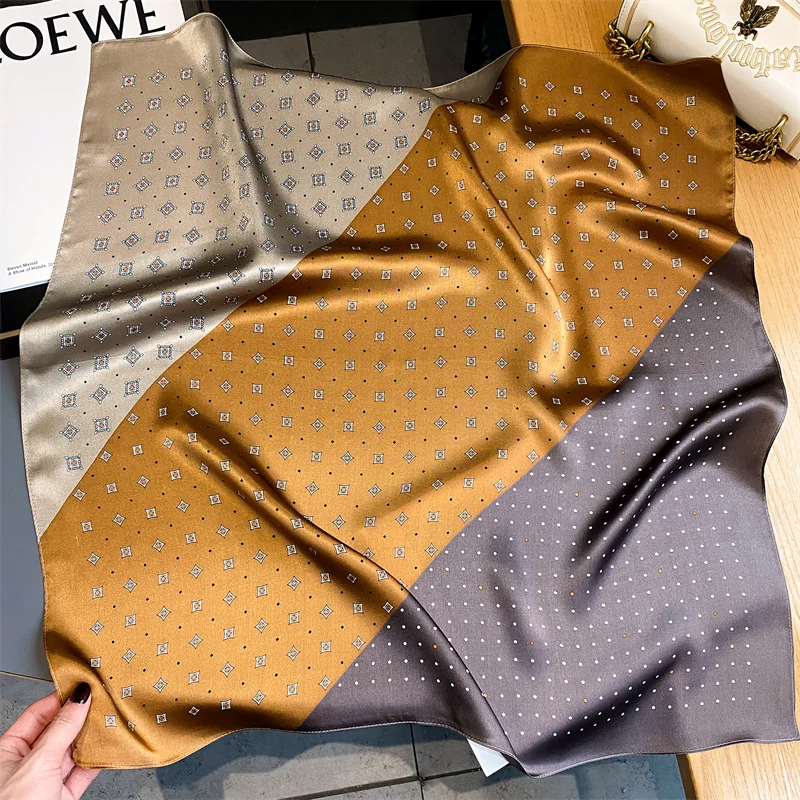 100% Real Silk Scarf New Natural Shawl Wraps Women Ladies Fashion Scarves Foulard Bandana Square Headband Hijab Poncho Pashmina