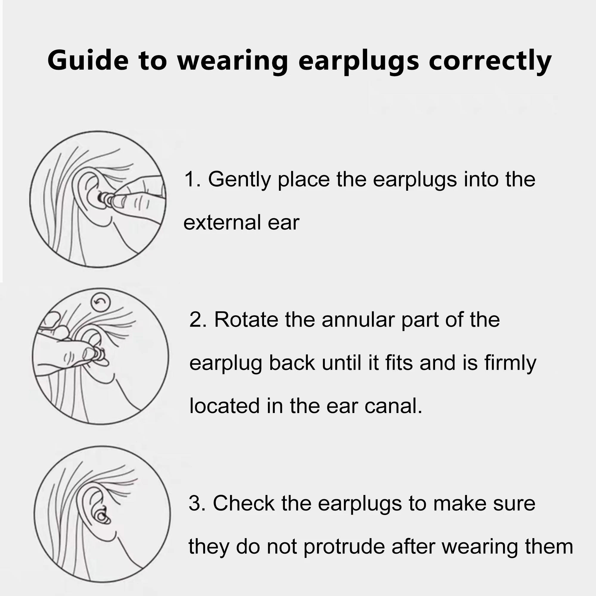 Quiet Ear Plugs for Noise Reduction – Super Soft, Reusable Hearing Protection for Sleep,Swim, Work 8 Ear Tips in XS/S/M/L