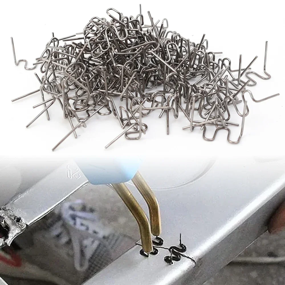 0.8mm Hot Stapler Staples for Plastic Welder Plastic Repair Standard Pre Cut Staples Welding Bumper Car Bumper Repair