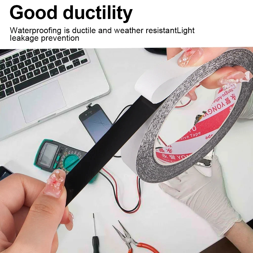 10m Double-Sided Mobile Phone Repair Tape Heat-Resistant Lcd Screen Repair Touch Screen Seal Battery Frame Foam Strong Adhesion