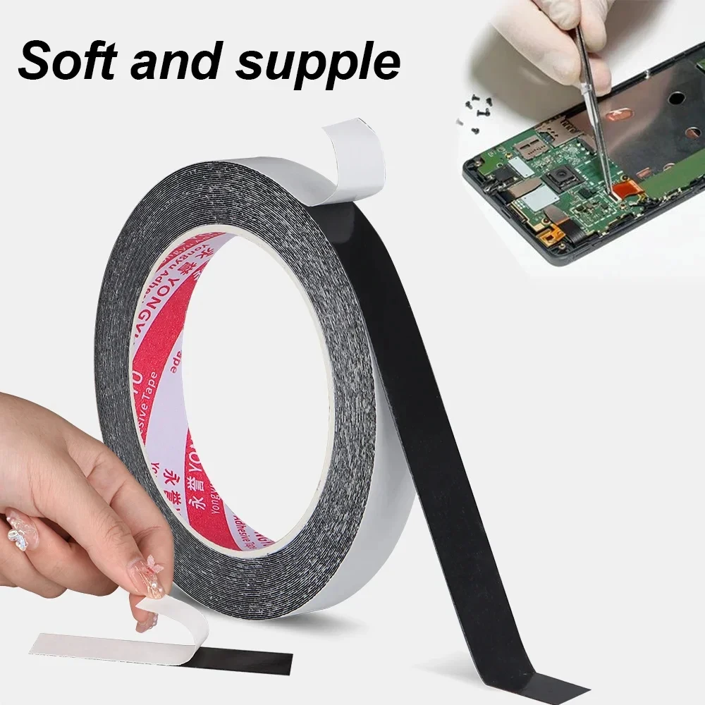 10m Double-Sided Mobile Phone Repair Tape Heat-Resistant Lcd Screen Repair Touch Screen Seal Battery Frame Foam Strong Adhesion