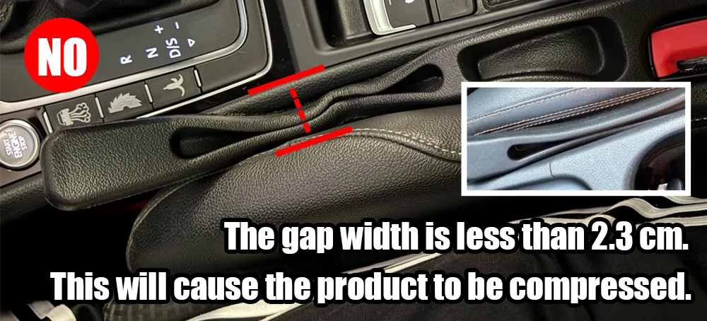 Car Seat Gap Filler Side Seam Plug Strip Leak-proof Filling Strip For All Car Model Wallet Phone Holder Car Accessories