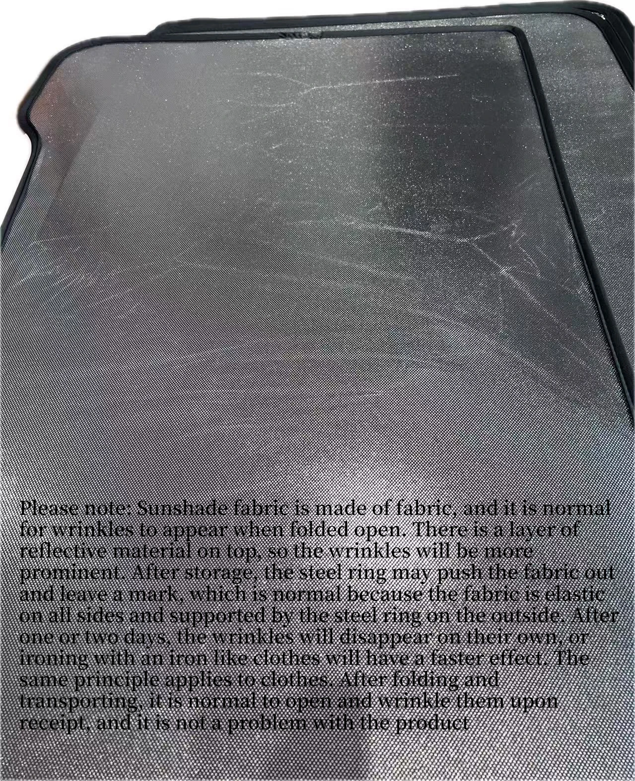 2PCS For Tesla Model 3/Y/3 Highland/Y Juniper Ice Cloth Buckle Shades for Glass Roof Front & Rear Sunroof Skylight Sunshade