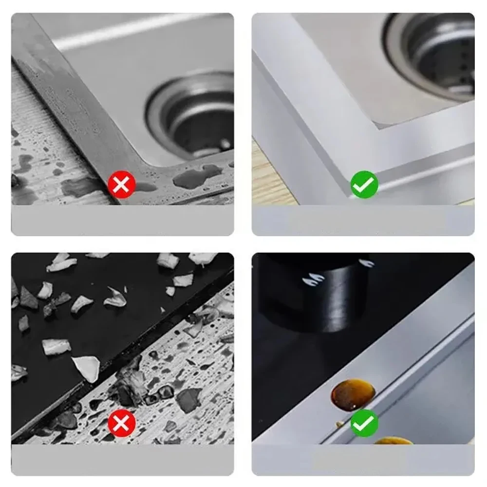 Aluminum Foil High-Temperature Tape Cooktop Self-Adhesive Greaseproof Anti-Mold Moisture-Proof Stickers For Countertops Kitchen