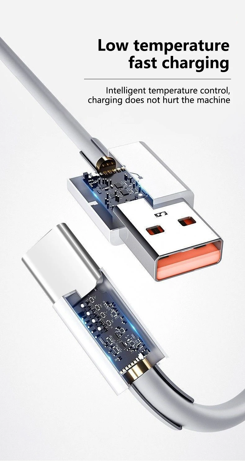 Original 120W USB Turbo Fast Charging Cable For Xiaomi mi 17 15 14 13 12 11 6A 67W Type C Cable Redmi Note 10 9 8 7 Pro K70 Poco