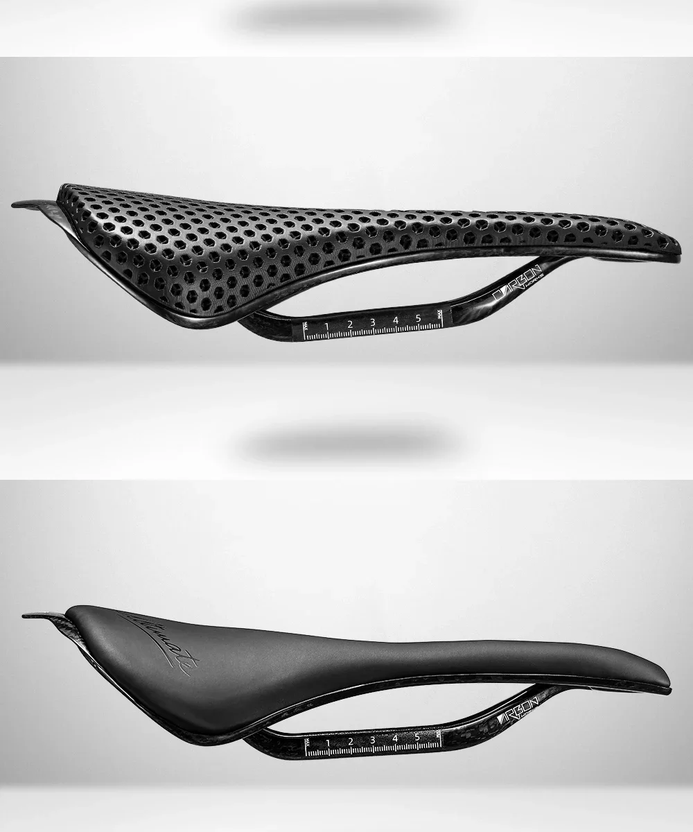 2024 RYET 3D Printed Bicycle Saddle 120g Carbon Cushion 250x140mm Bike Seating for MTB Gravel Road Bike Seat Cycling Accessories