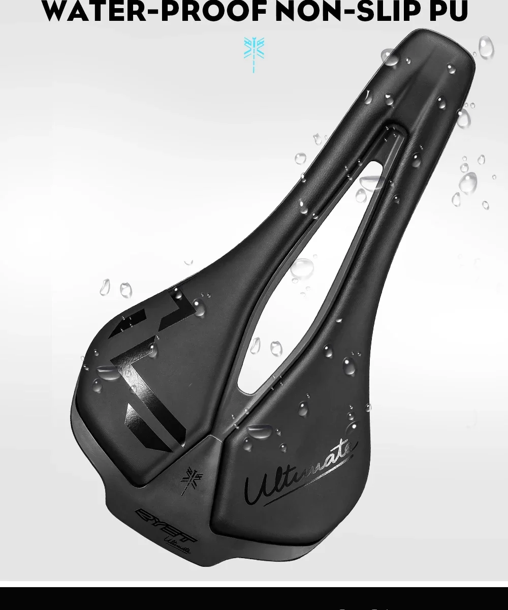 2024 RYET 3D Printed Bicycle Saddle 120g Carbon Cushion 250x140mm Bike Seating for MTB Gravel Road Bike Seat Cycling Accessories