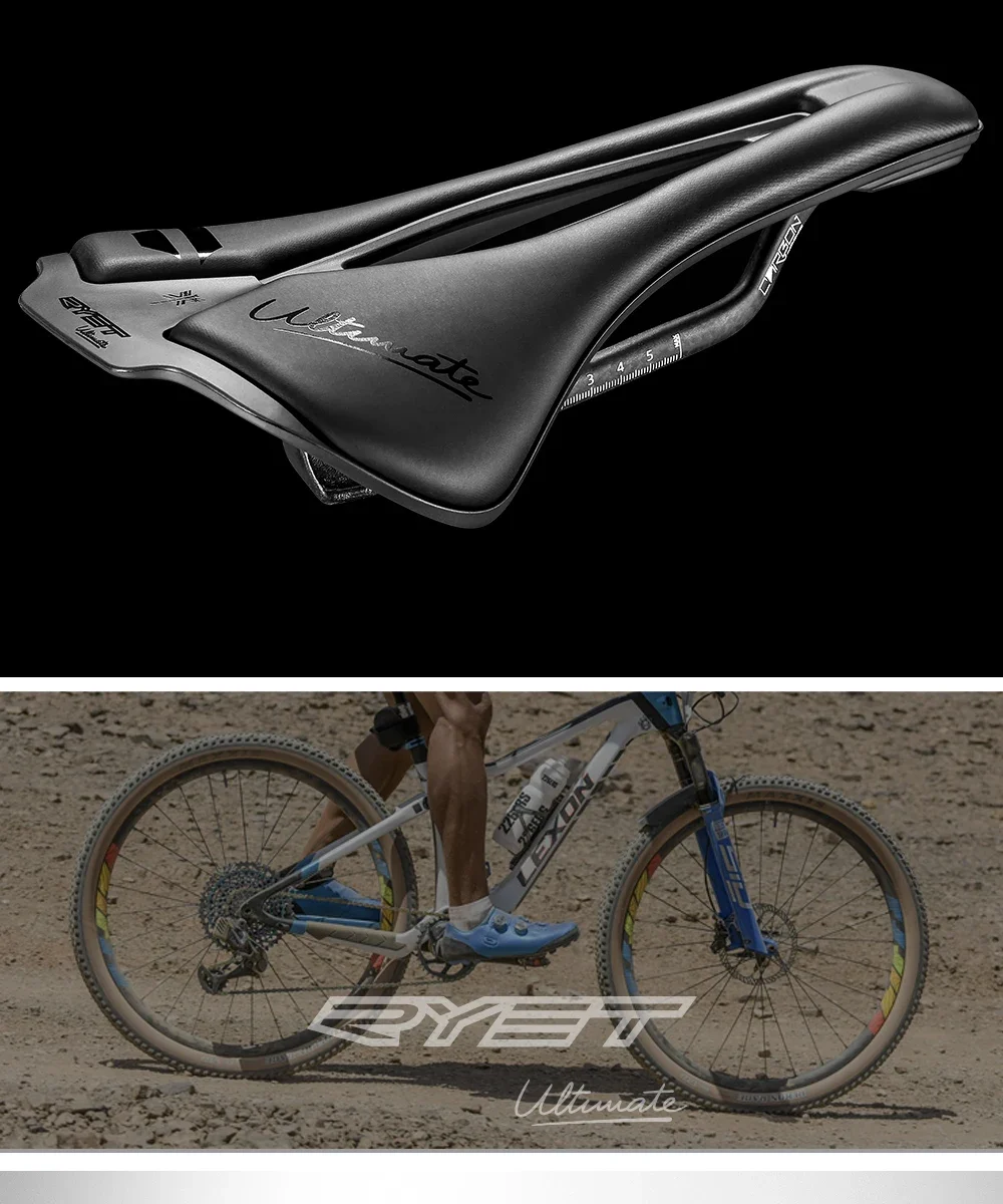 2024 RYET 3D Printed Bicycle Saddle 120g Carbon Cushion 250x140mm Bike Seating for MTB Gravel Road Bike Seat Cycling Accessories