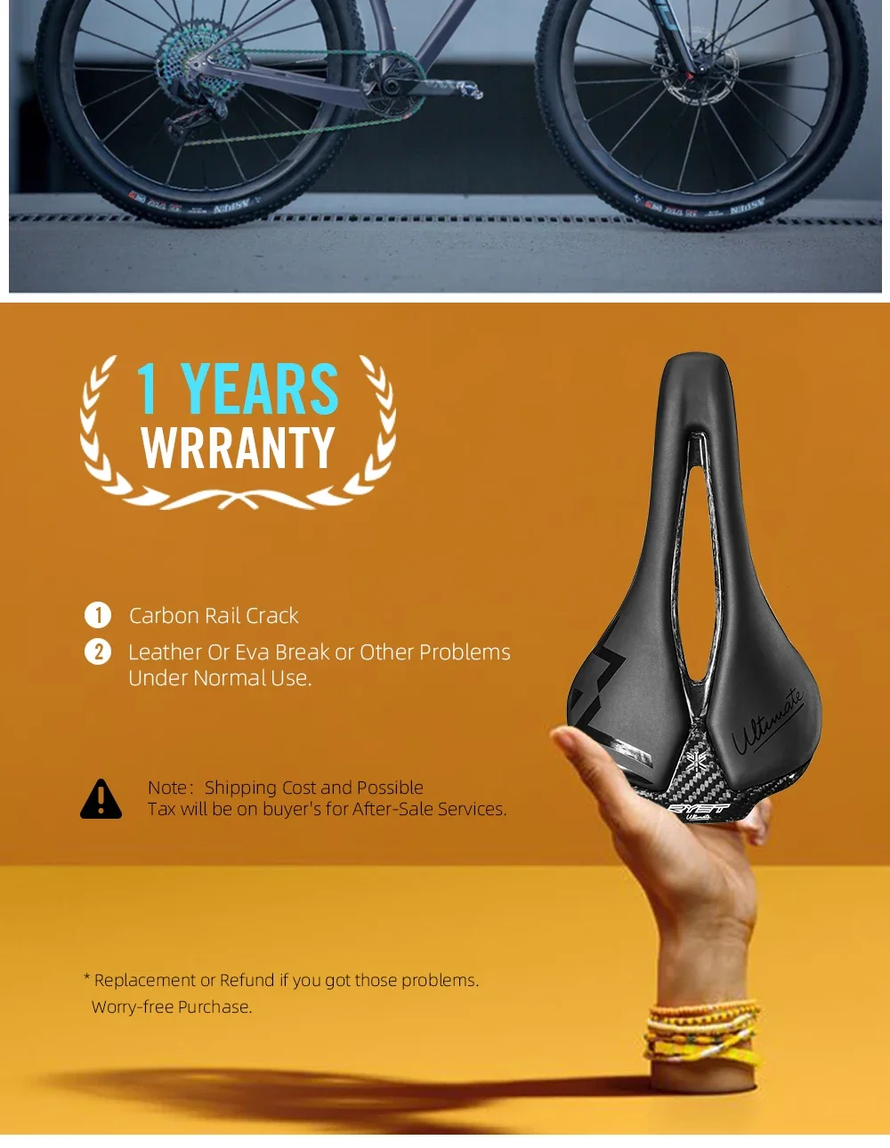 2024 RYET 3D Printed Bicycle Saddle 120g Carbon Cushion 250x140mm Bike Seating for MTB Gravel Road Bike Seat Cycling Accessories