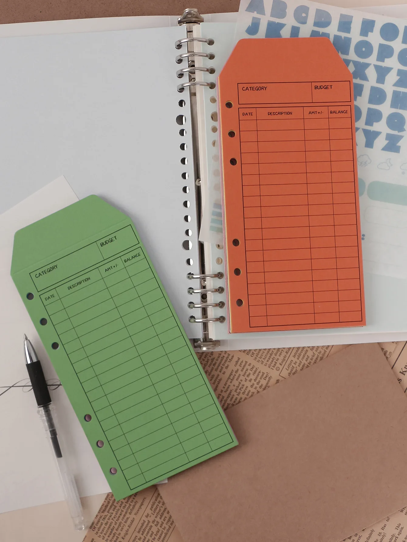 A6 12PCS Colored EnvelopeK kraft Paper Creative European Retro Thickened Envelope Set Envelopes Budget Planner Easy To Save