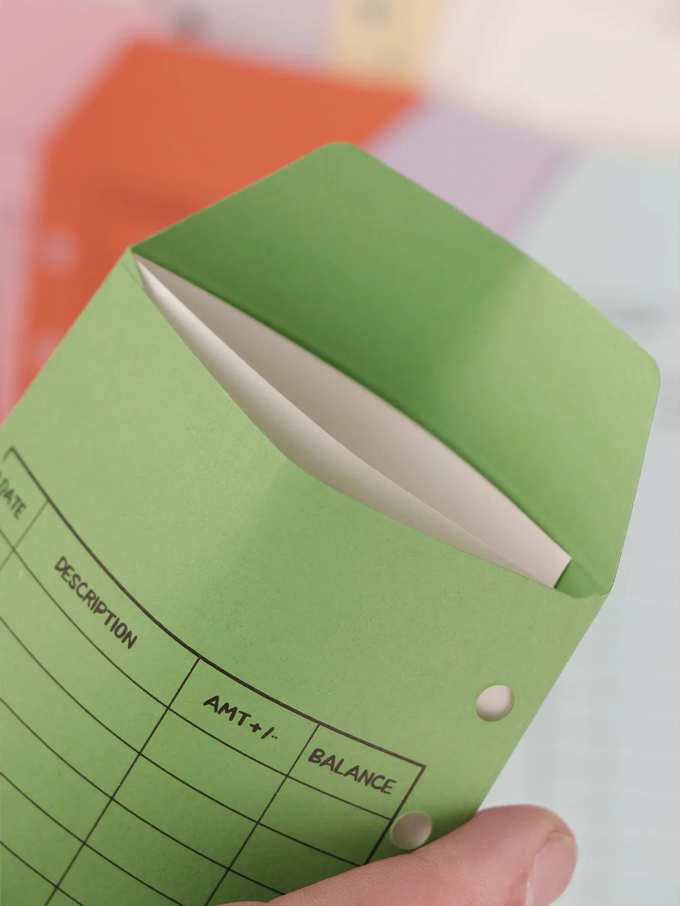 A6 12PCS Colored EnvelopeK kraft Paper Creative European Retro Thickened Envelope Set Envelopes Budget Planner Easy To Save