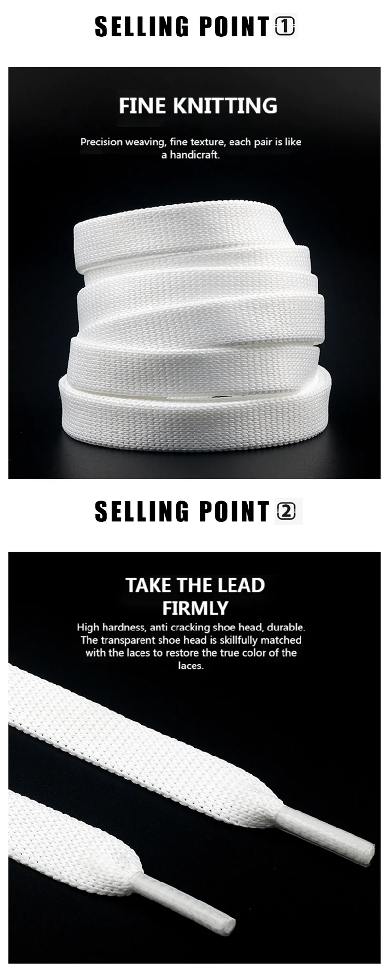 1.2cm width Flat Shoelaces Rainbow Shoelace MCQ Classic Casual White Shoes Laces Unisex Precision Weaving 100CM/120CM/140CM