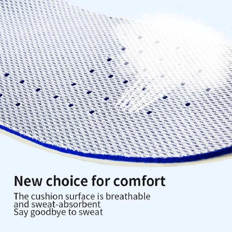 1 Pair EVA Material Invisible Height Increase Insoles For Shoes Breathable Shock Absorption Comfortable For Women Men