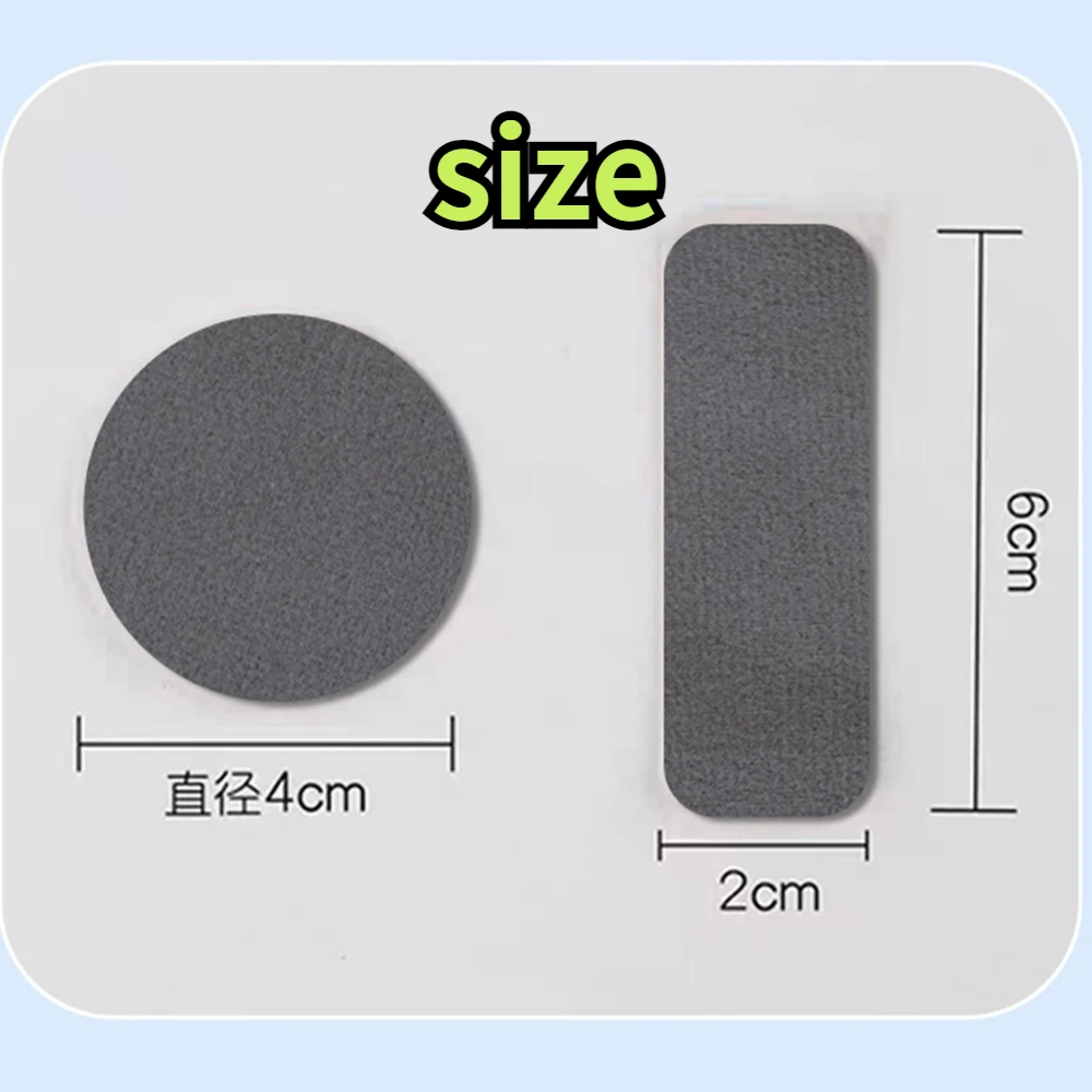 6Pcs Heel Repair Insoles Subsidy Sticky Shoes Hole in Cobbler Sticker Back Sneaker Lined Anti-Wear After Heels Stick Foot Care