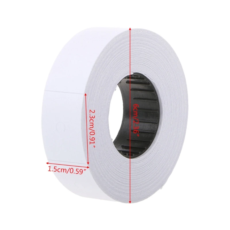Price Label 10 Rolls Paper Tag Mark Sticker for MX-6600 Labeller
