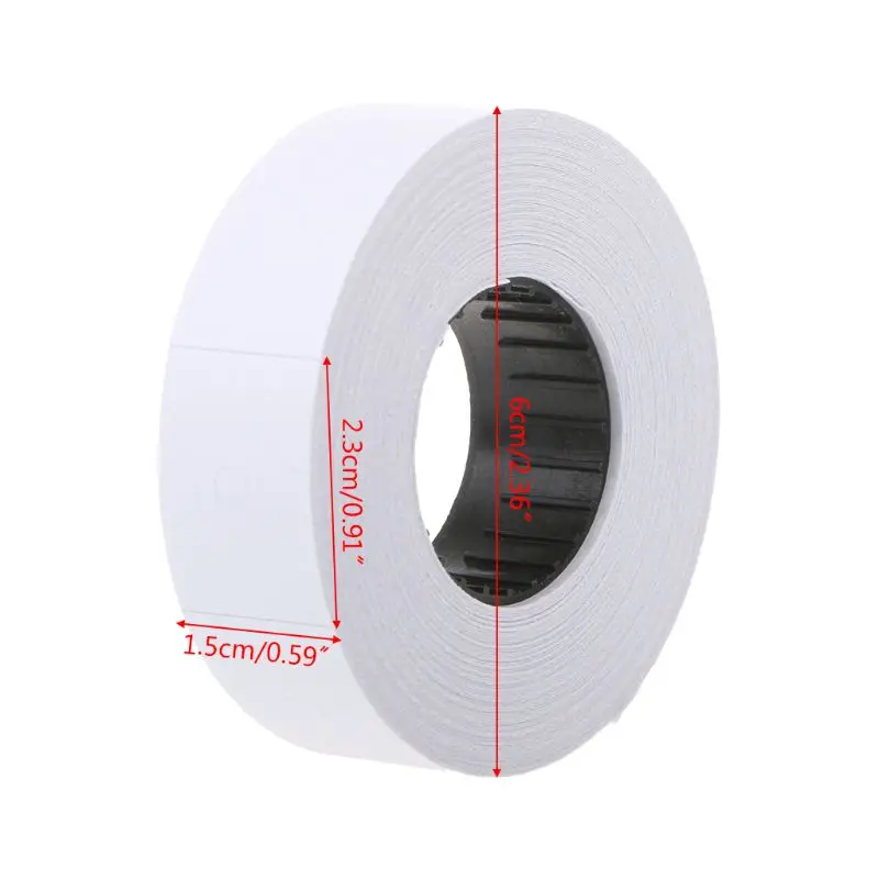 Price Label 10 Rolls Paper Tag Mark Sticker for MX-6600 Labeller