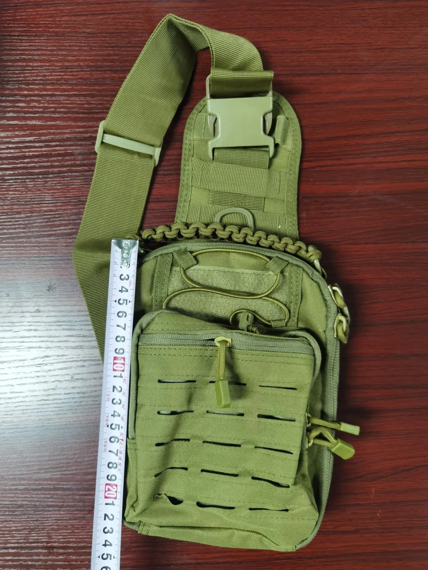 Men's Outdoor Chest Bag Tactical Shoulder Bag Sling Backpack 900D Oxford Mountain Camping Fishing Trekking Molle Mi