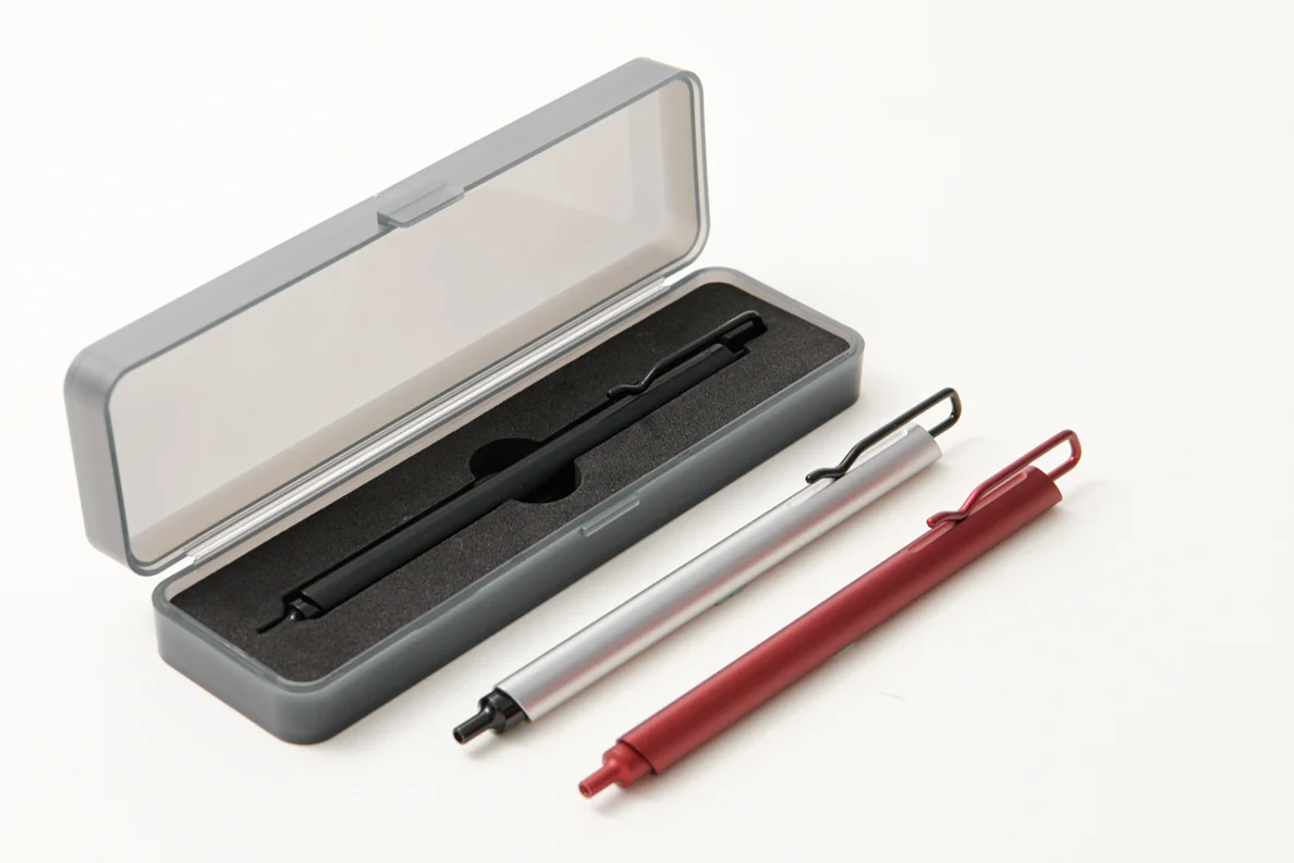 Kaco KLIP Metal Signature Pen 0.5mm Black Ink Boligrafo Gel Business Stylos With Pen Clip School Office Meeting Writing Supplies