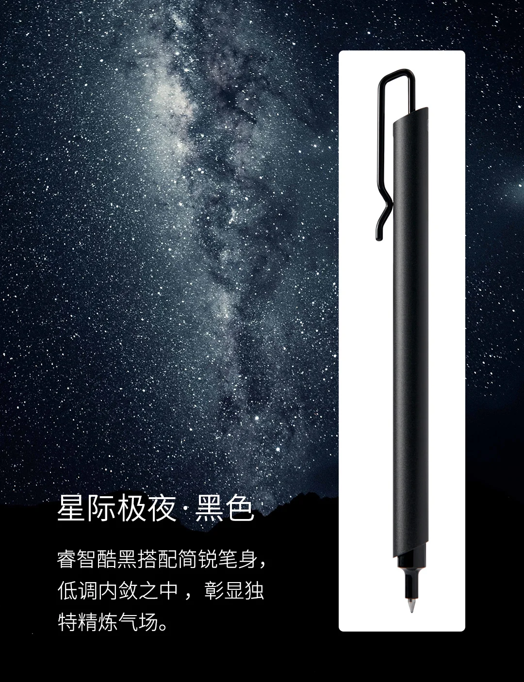 Kaco KLIP Metal Signature Pen 0.5mm Black Ink Boligrafo Gel Business Stylos With Pen Clip School Office Meeting Writing Supplies