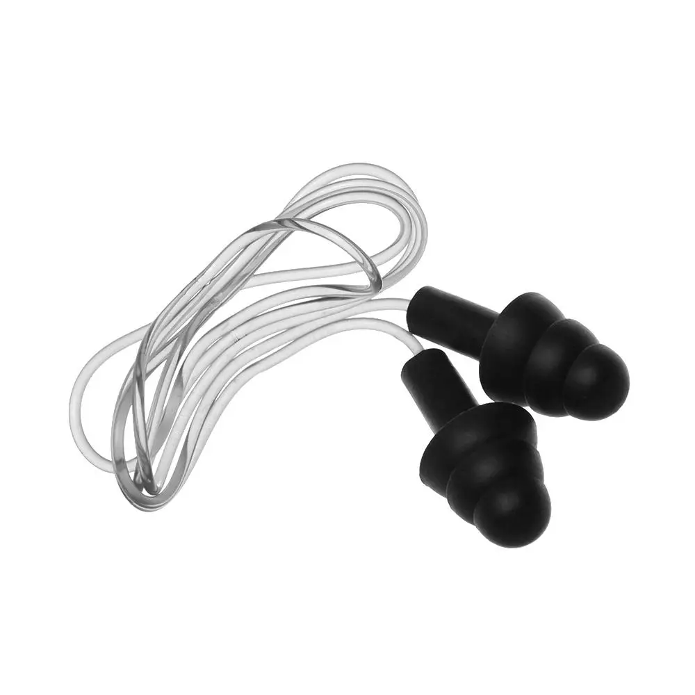 1 Set Unisex Silicone Ear Plugs Swimming Ears Protector Pool Accessories Water Sports Hearing Protection Noise Reduction Earplug