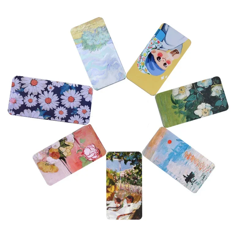 Empty Watercolor Paint Tin Box Palette Portable Solid Water Color Paint Storage Box Art Supplies