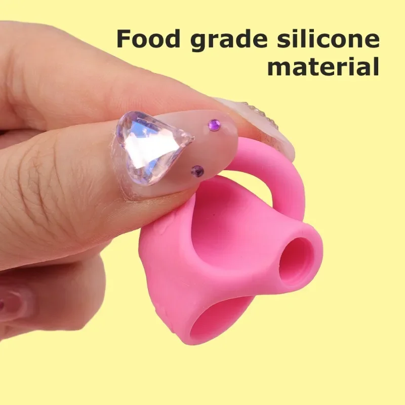 12/6/1Pcs Pencil Silicone Grips Writing Aid Trainer Posture Correction Finger Grip for Kids Children Students School Supplies