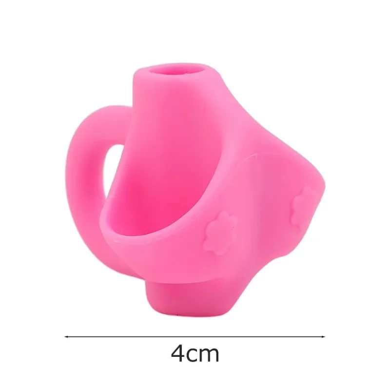 12/6/1Pcs Pencil Silicone Grips Writing Aid Trainer Posture Correction Finger Grip for Kids Children Students School Supplies