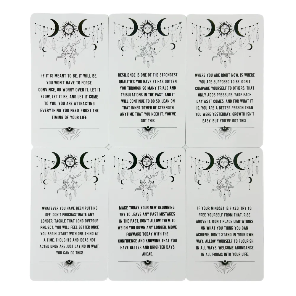 Spirit Messages Oracle Cards Divination Deck English Vision Edition Tarot Board Playing Game For Party