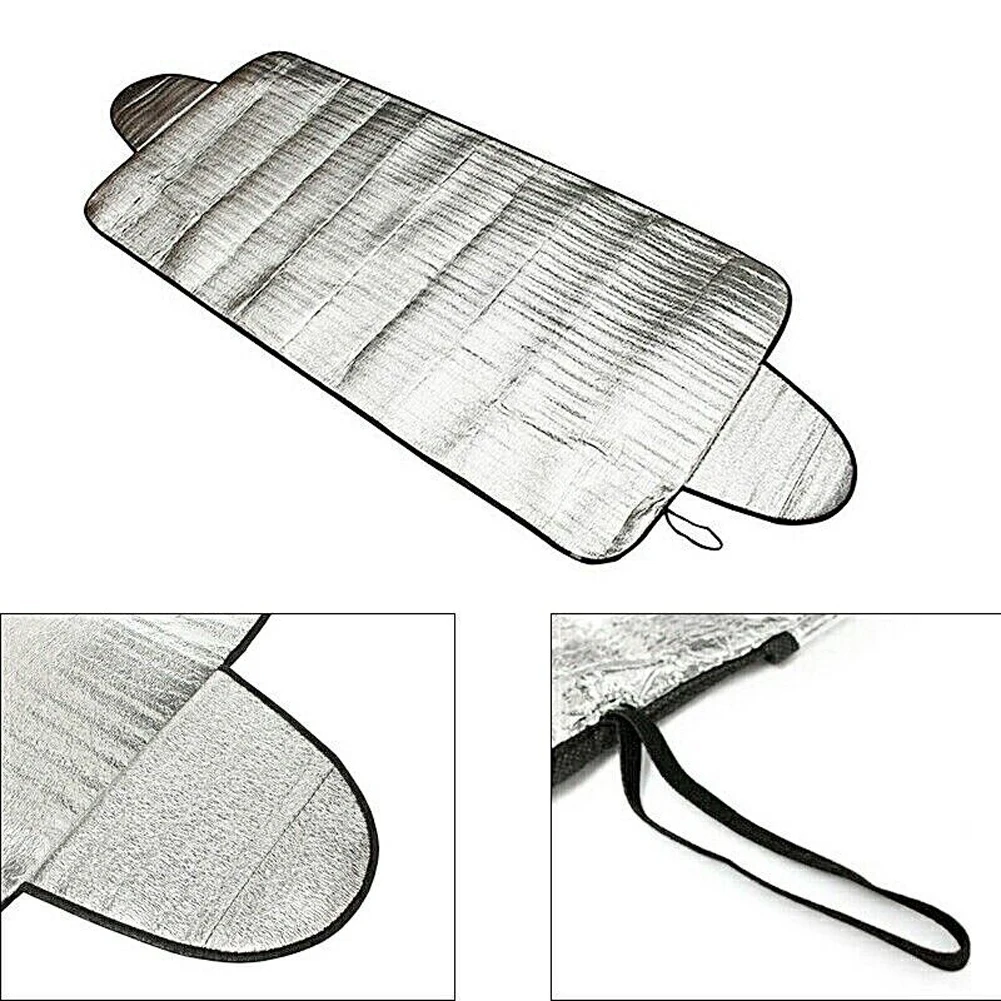 Car Accessories Car Windscreen Windshield Frost Cover Ice Snow Shield Front Protector Auto UV Protection Curtain Styling 1Pc