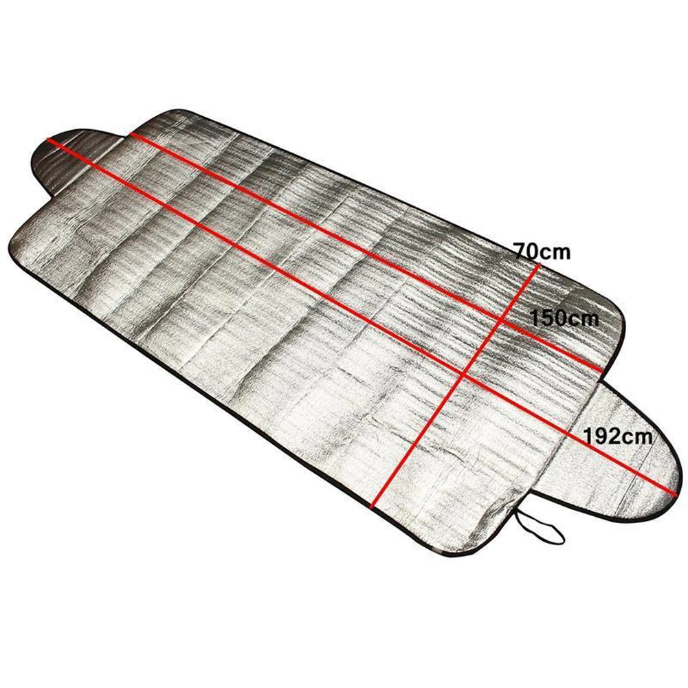 Car Accessories Car Windscreen Windshield Frost Cover Ice Snow Shield Front Protector Auto UV Protection Curtain Styling 1Pc