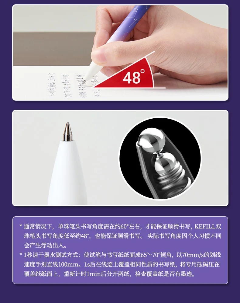 KACO Gel Pens Sets School Office Supplies for Kids 0.5mm High-capacity Heart / Star Sign Writing Gadgets Love Gift Cute Items