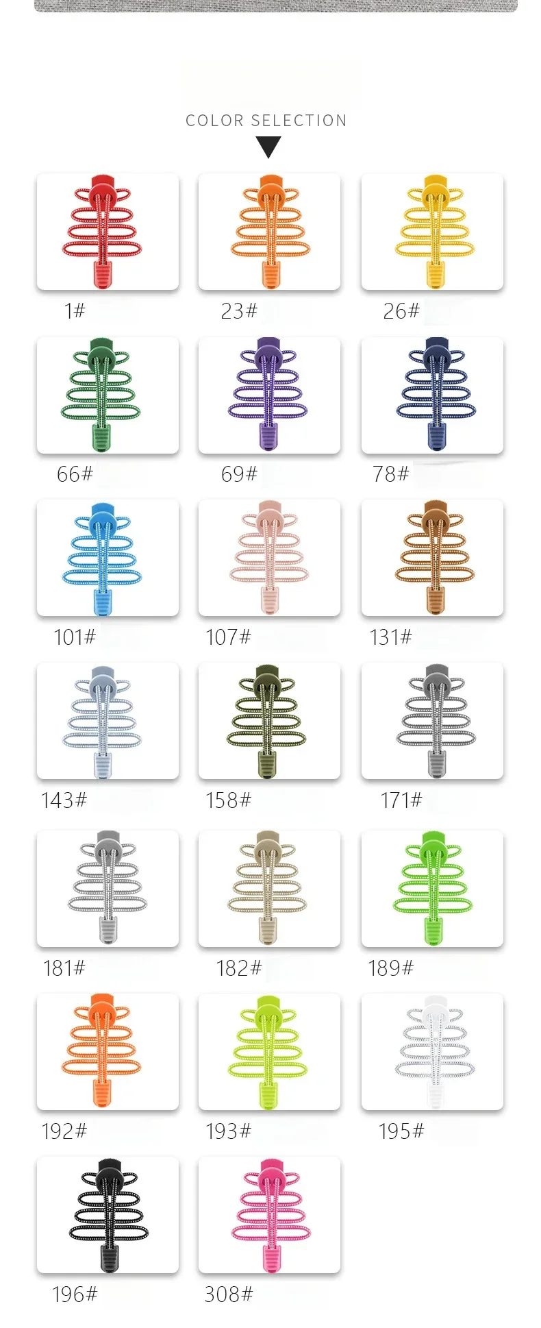 Round Tennis Laces Without ties Lock Shoe laces Adult Kids Sneakers Elastic Shoelaces Rubber Bands for Shoes Accesories 1Pair