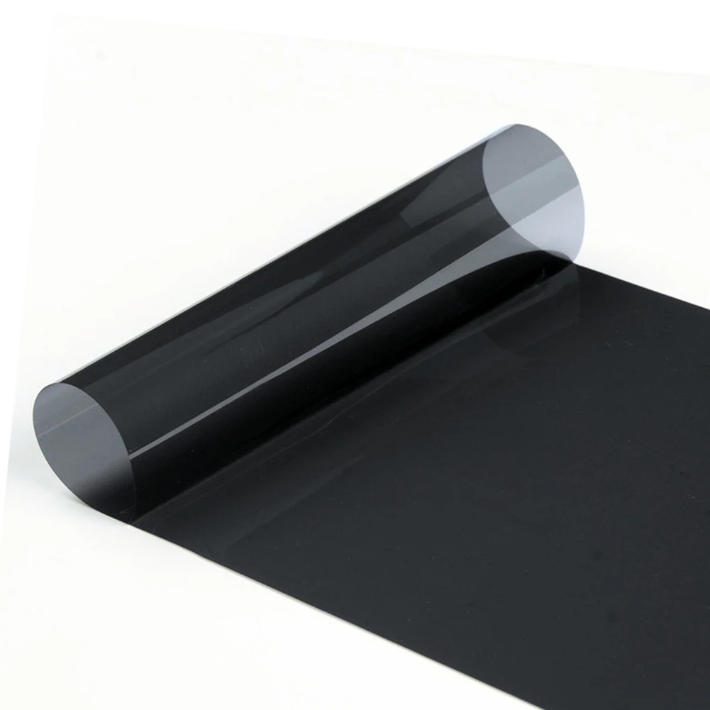 Hot Sale Window Tint Film Multi-function 20x150cm Black Car Window Tint Film 5% Summer Auto Window Glass Solar Protection