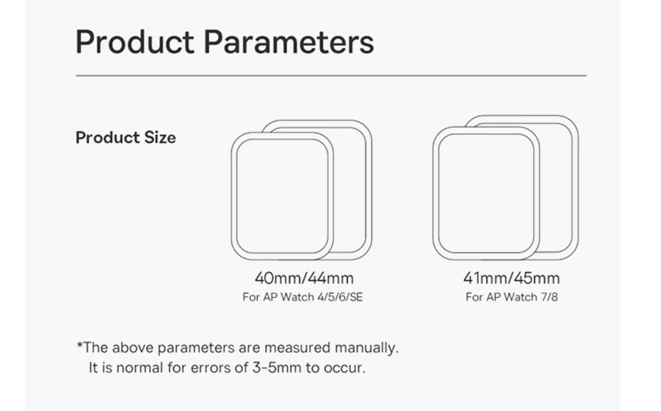 Baseus 2Pcs Nano Screen Protector For Apple Watch 8 7 6 SE SE2 5 4 Soft Hydrogel 40/41/44/45mm Full-coverage Protective Film
