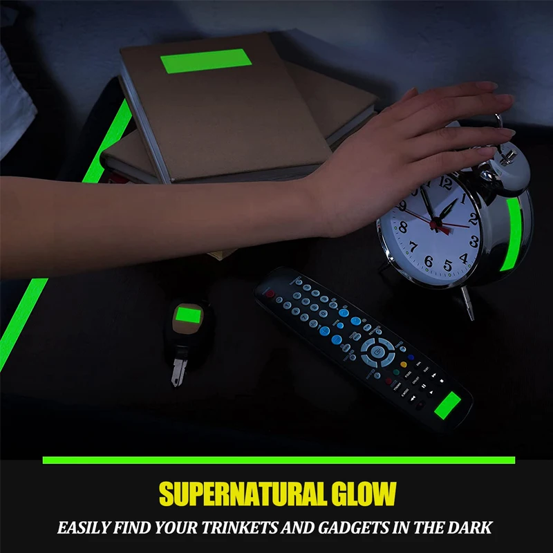 3M/5M Self-adhesive Luminous Tape Night Vision Glow Stickers DIY Home Decoration Warning Fluorescent Safety Tapes for Party