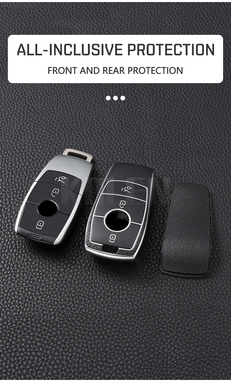 Tpu Car Remote Key Case Cover Shell Fob For Mercedes Benz A C E S G Class W177 W205 W213 X167 W222 CLA GLE GLB GLS AMG Maybach