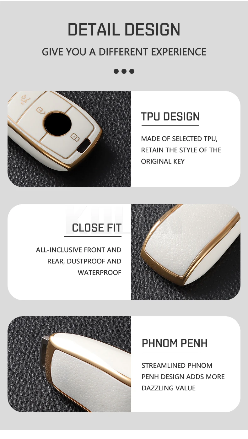 Tpu Car Remote Key Case Cover Shell Fob For Mercedes Benz A C E S G Class W177 W205 W213 X167 W222 CLA GLE GLB GLS AMG Maybach