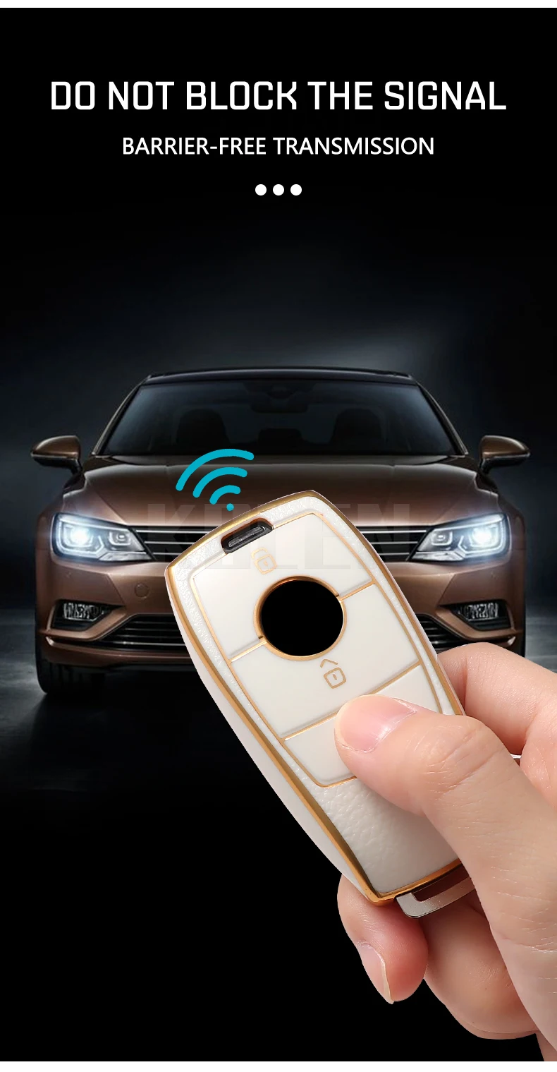Tpu Car Remote Key Case Cover Shell Fob For Mercedes Benz A C E S G Class W177 W205 W213 X167 W222 CLA GLE GLB GLS AMG Maybach