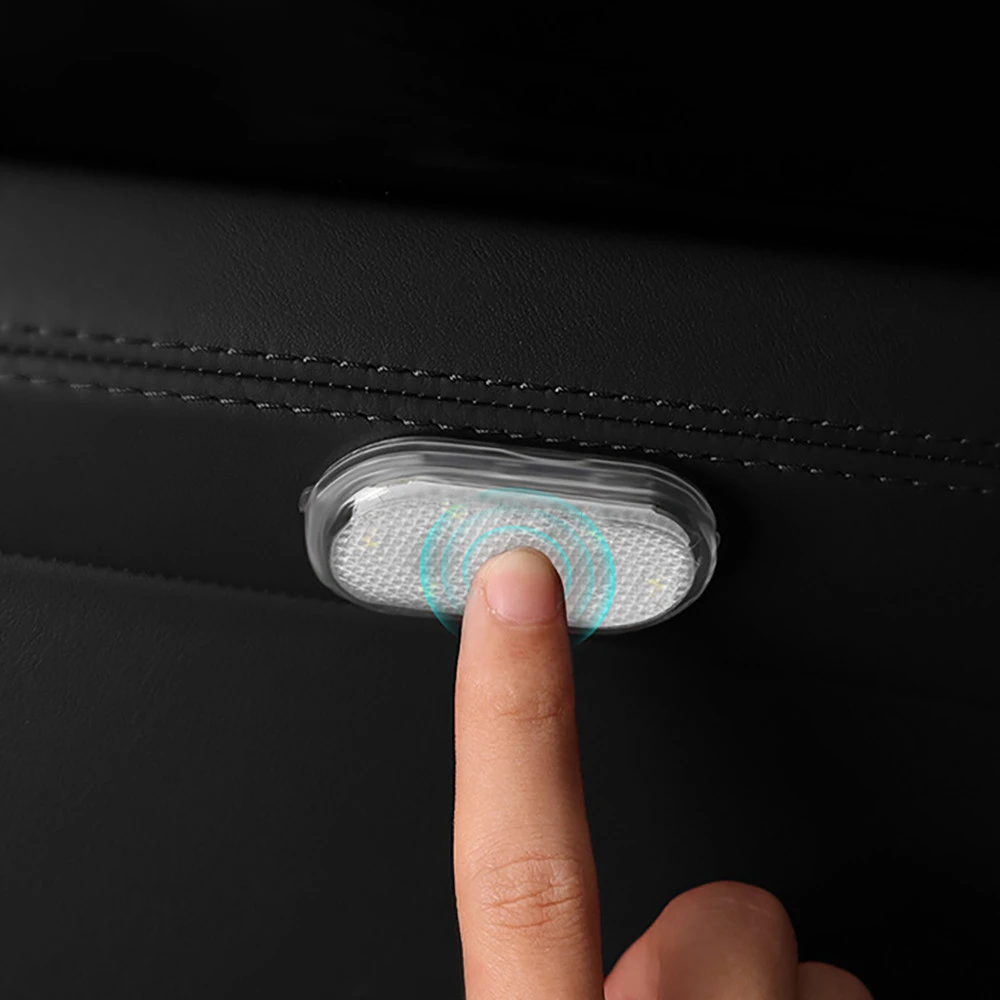 1pc Touch Sensor USB LED Interior Light LED Lamp Car Ceiling Lamp Reading Light Car Decorations Roof Interior Lighting